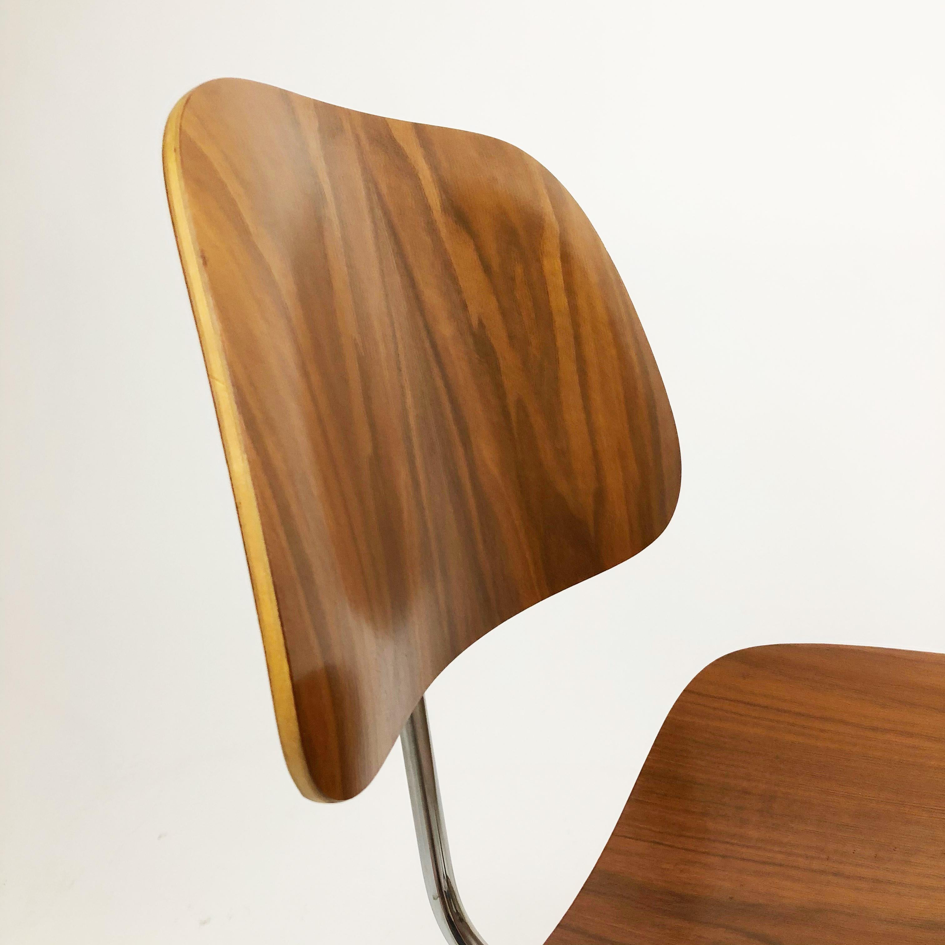 Molded DCM Chairs by Charles and Ray Eames for Herman Miller