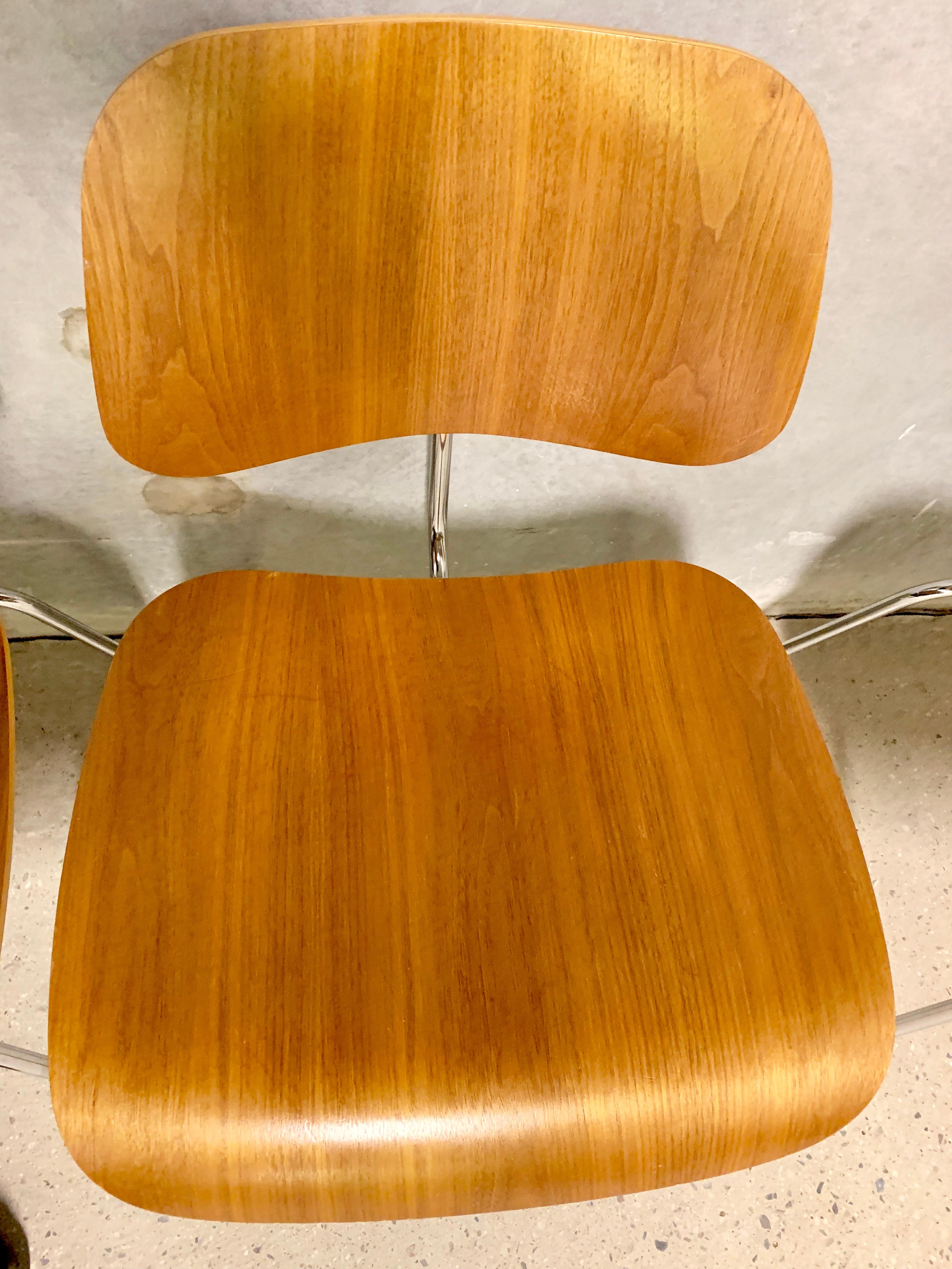 DCM Charles Eames for Herman Miller, Set of Four For Sale 5