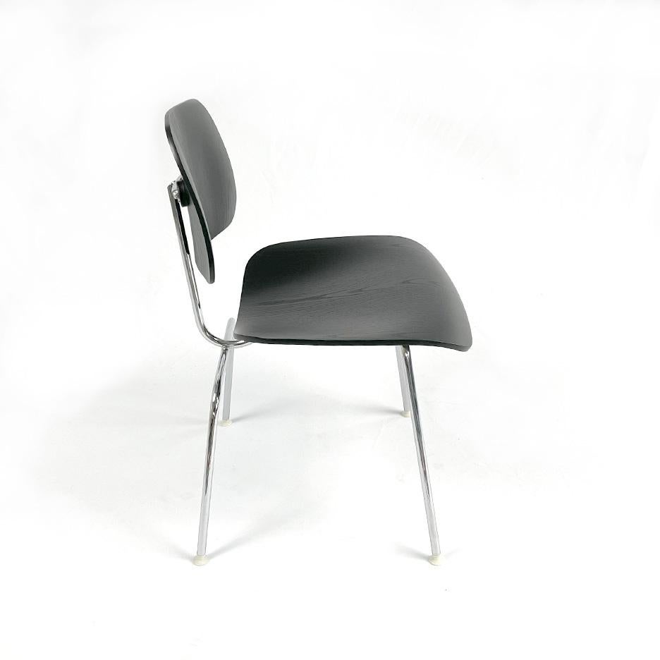 American DCM (Dining Chair Metal Base) by Charles and Ray Eames For Sale