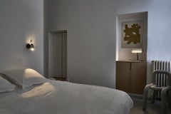 DCW Editions Biny Spot Bulb Wall Lamp Black-Nickel Steel & Aluminium w/ Switch