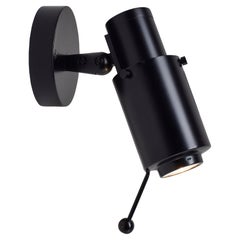 DCW Editions Lampe murale LED Biny Spot en acier noir et aluminium