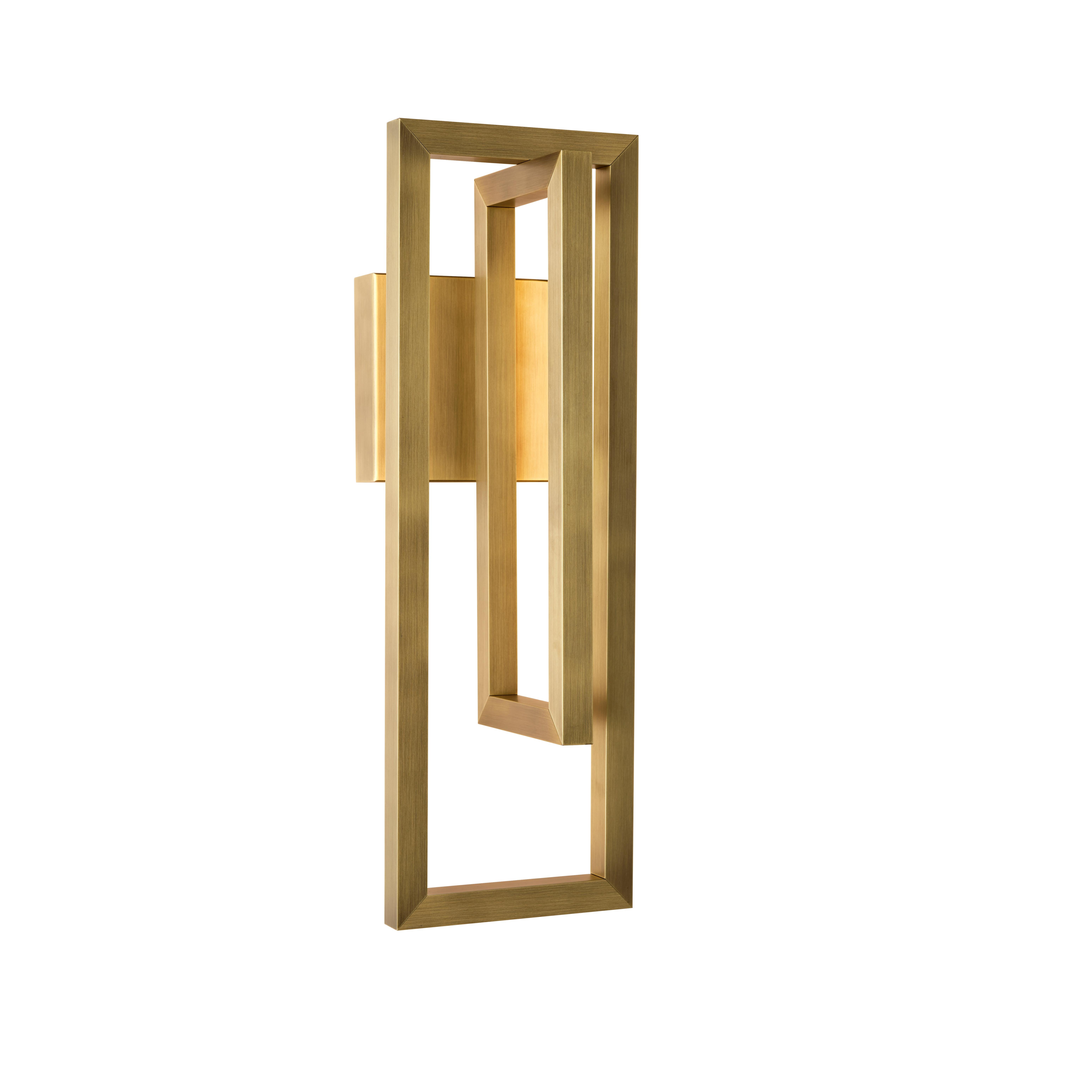 Contemporary DCW Editions Borely Wall Lamp in Bronze Brass by Eric Gizard For Sale