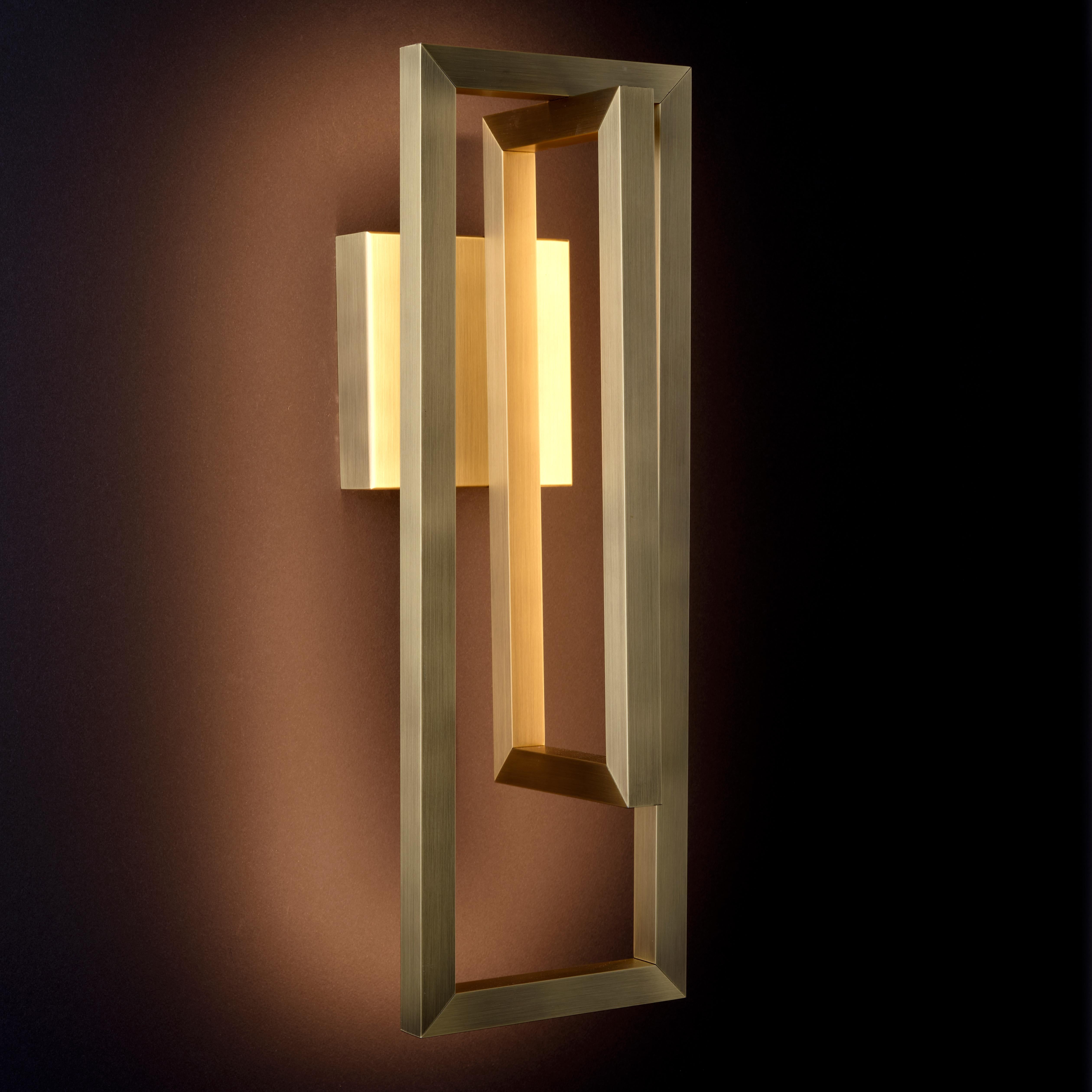 DCW Editions Borely Wall Lamp in Bronze Brass by Eric Gizard For Sale 4
