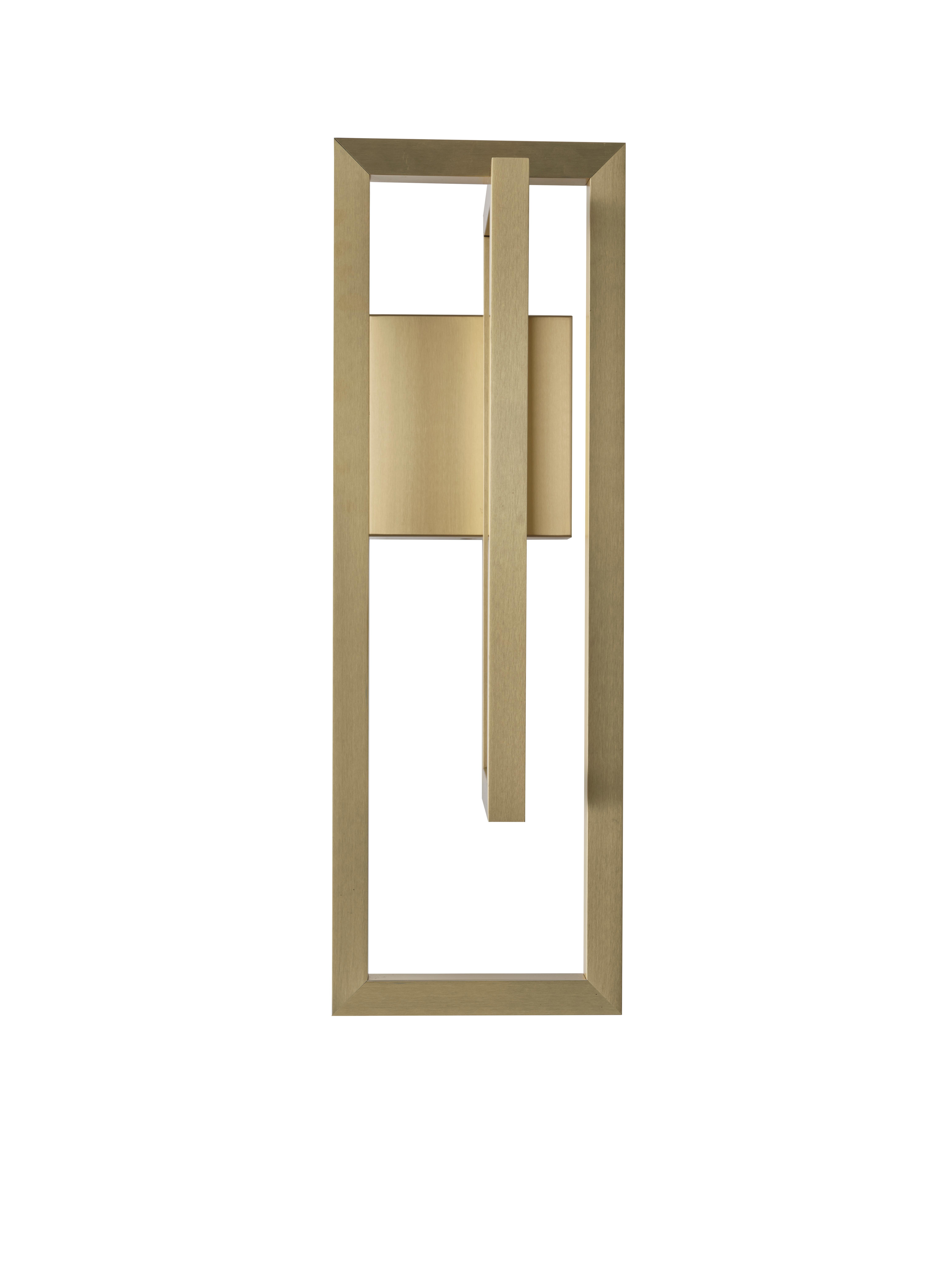 DCW Editions Borely Wall Lamp in Gold Brass by Eric Gizard
 
 Across the globe, light evolves over time.
 From the soft and reassuring light of the candle to the raw LED brightness of the refrigerator light, centuries have passed.
 Are we at the