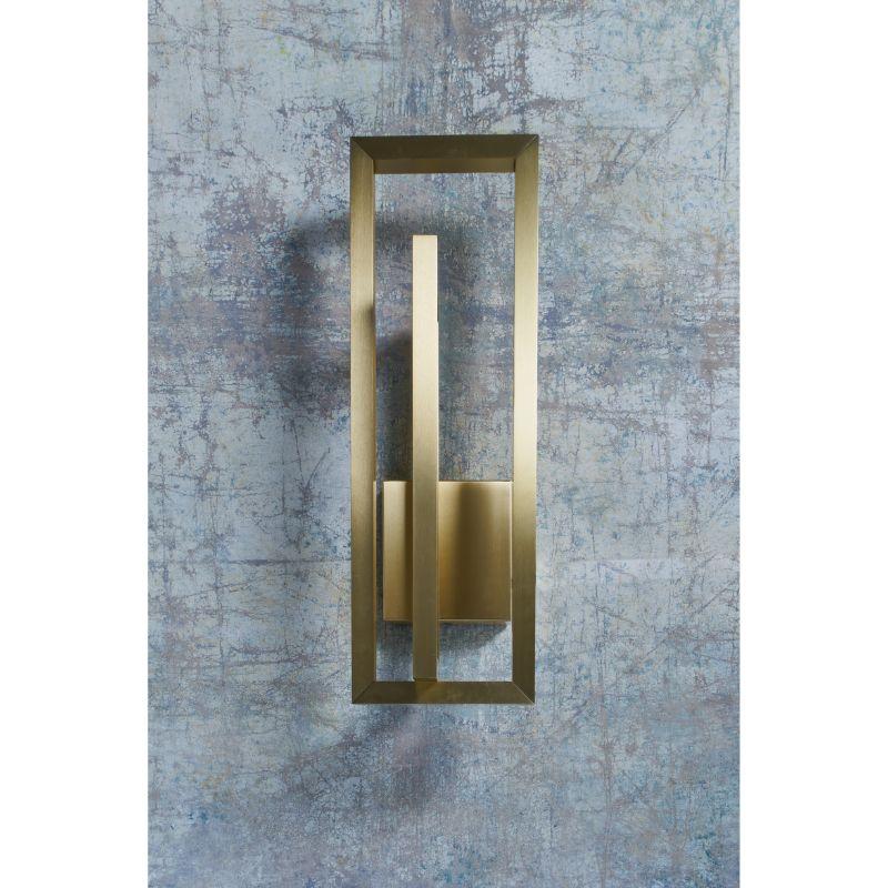 Contemporary DCW Editions Borely Wall Lamp in Gold Brass by Eric Gizard For Sale