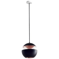 DCW Editions Here Comes the Sun 175 Pendant Lamp in Black Pink Copper Aluminium