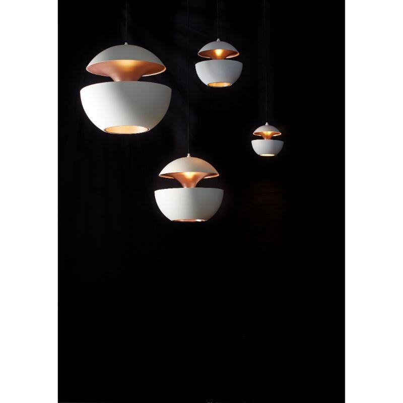 Éditions DCW Here Comes the Sun Mini Pendant Lamp in White Copper Aluminium en vente 4
