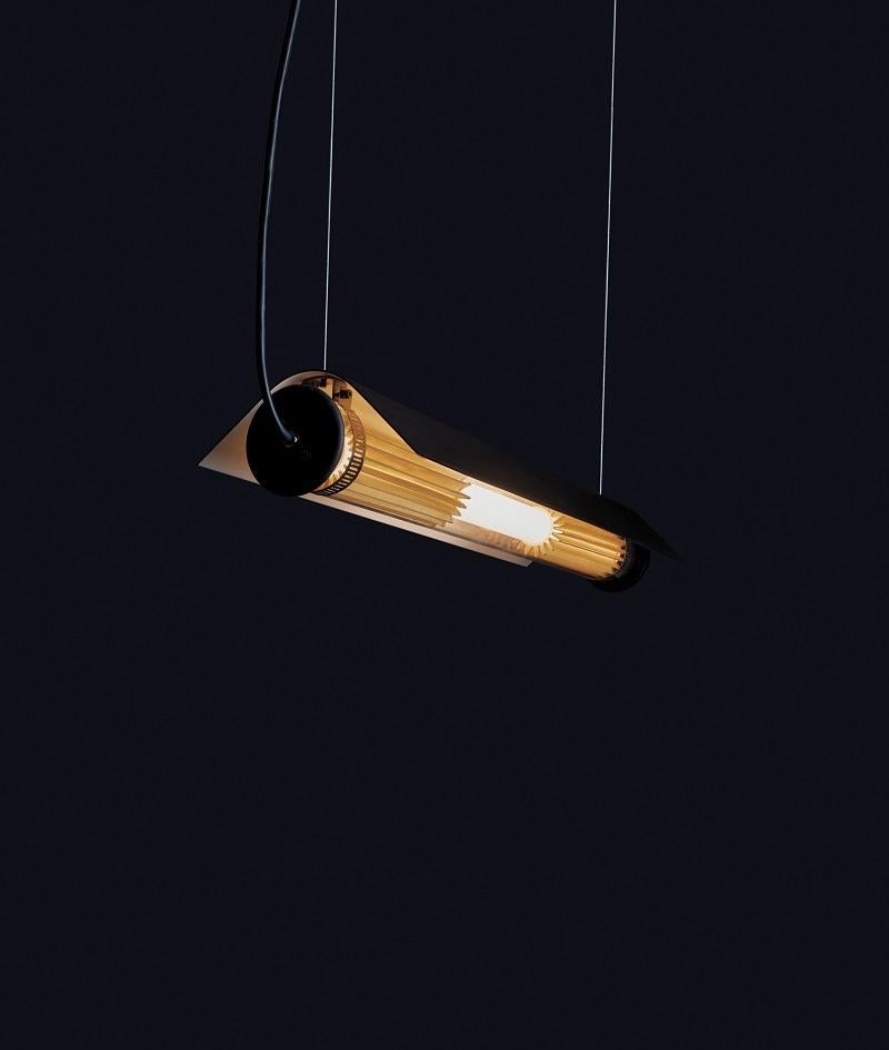 DCW Editions In The Tube 360° 400 Wand- und Pendelleuchte in Gold Mesh im Angebot 5