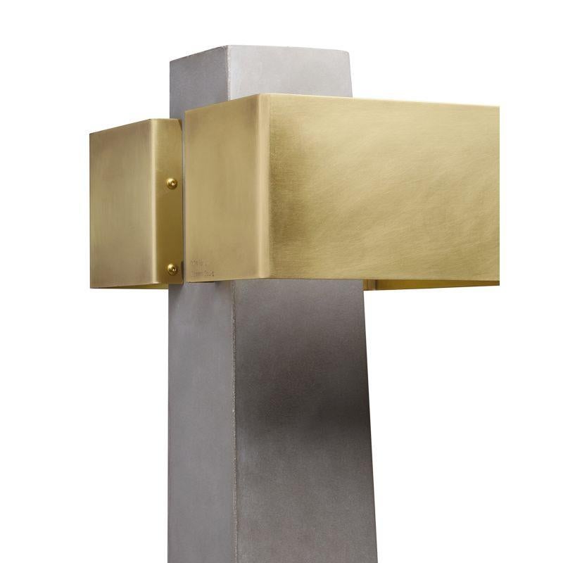 DCW Editions Iota Table Lamp in Gold Concrete & Steel by Clément Cauvet In New Condition For Sale In Brooklyn, NY