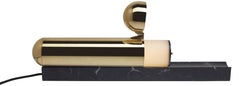 DCW Editions ISP Table Lamp in Brass w/Black Marble by Ilia Sergeevich Potemine