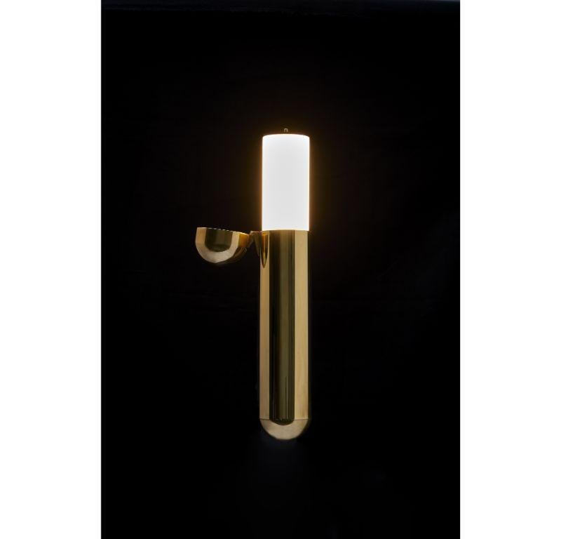 Contemporary DCW Editions ISP Wall Lamp in Brass w/Left Opening by Ilia Sergeevich Potemine For Sale