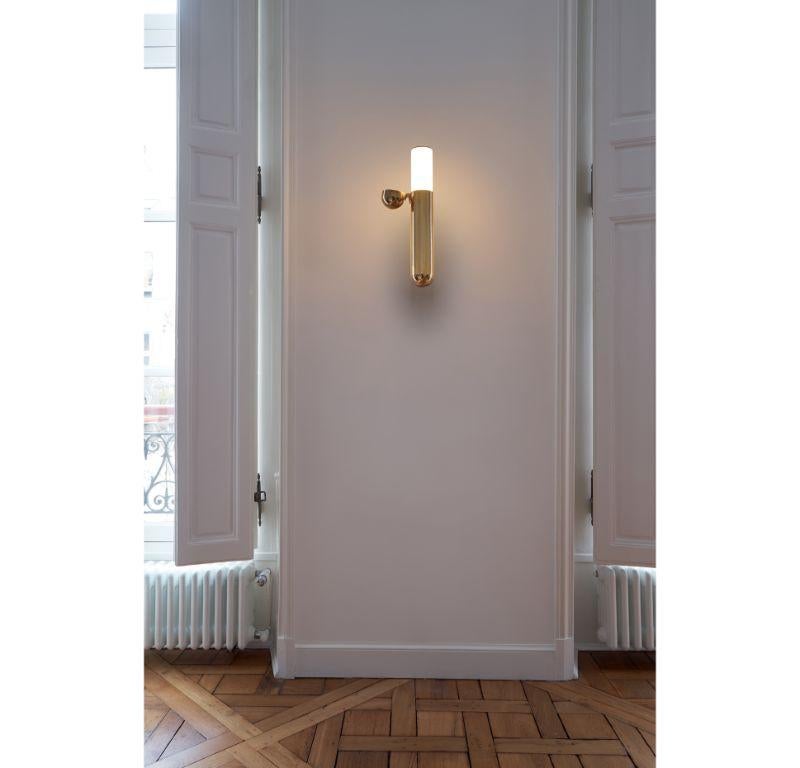 DCW Editions ISP Wall Lamp in Brass w/Left Opening by Ilia Sergeevich Potemine For Sale 1