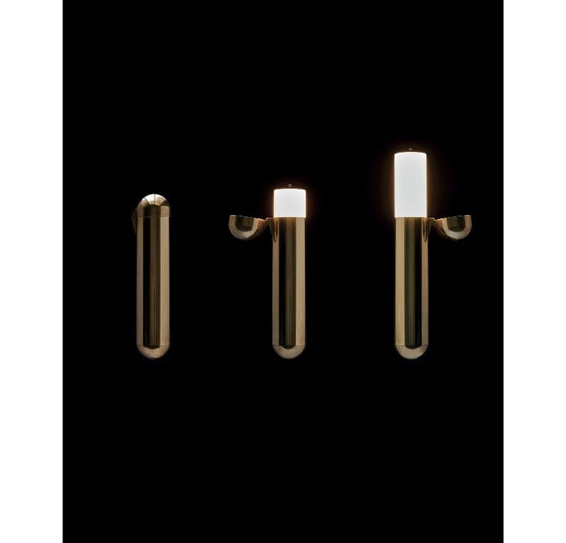 DCW Editions ISP Wall Lamp in Brass w/Left Opening by Ilia Sergeevich Potemine For Sale 4