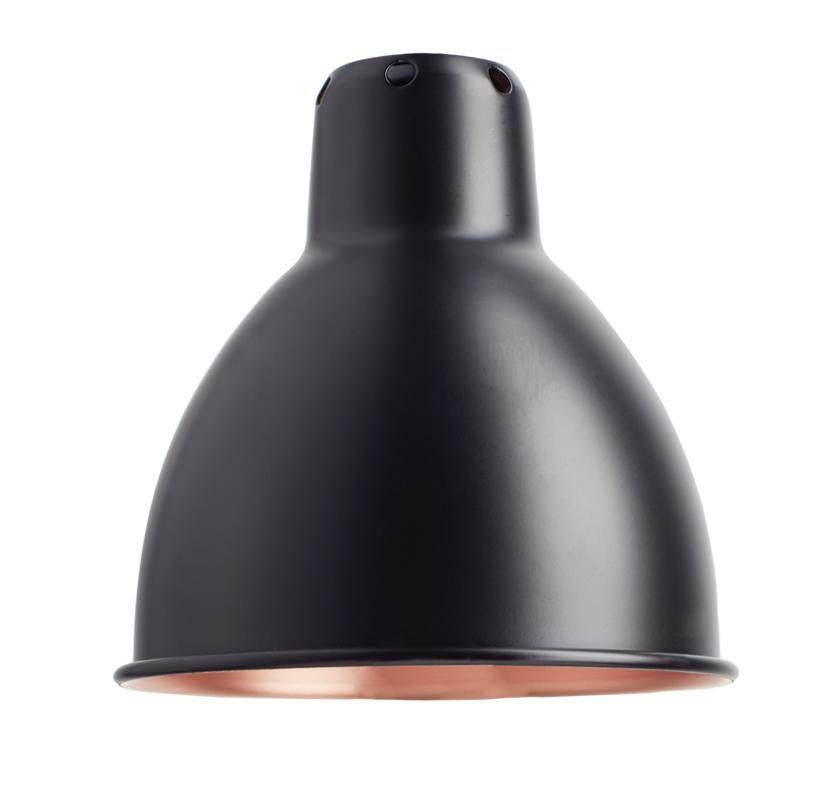 DCW Editions Lampe Gras N°205 Table Lamp in Black Steel Arm with Black & Copper Shade by Bernard-Albin Gras
 
 In 1921 Bernard-Albin GRAS designed a series of lamps for use in offices and in industrial environments. The GRAS lamp, as it was
