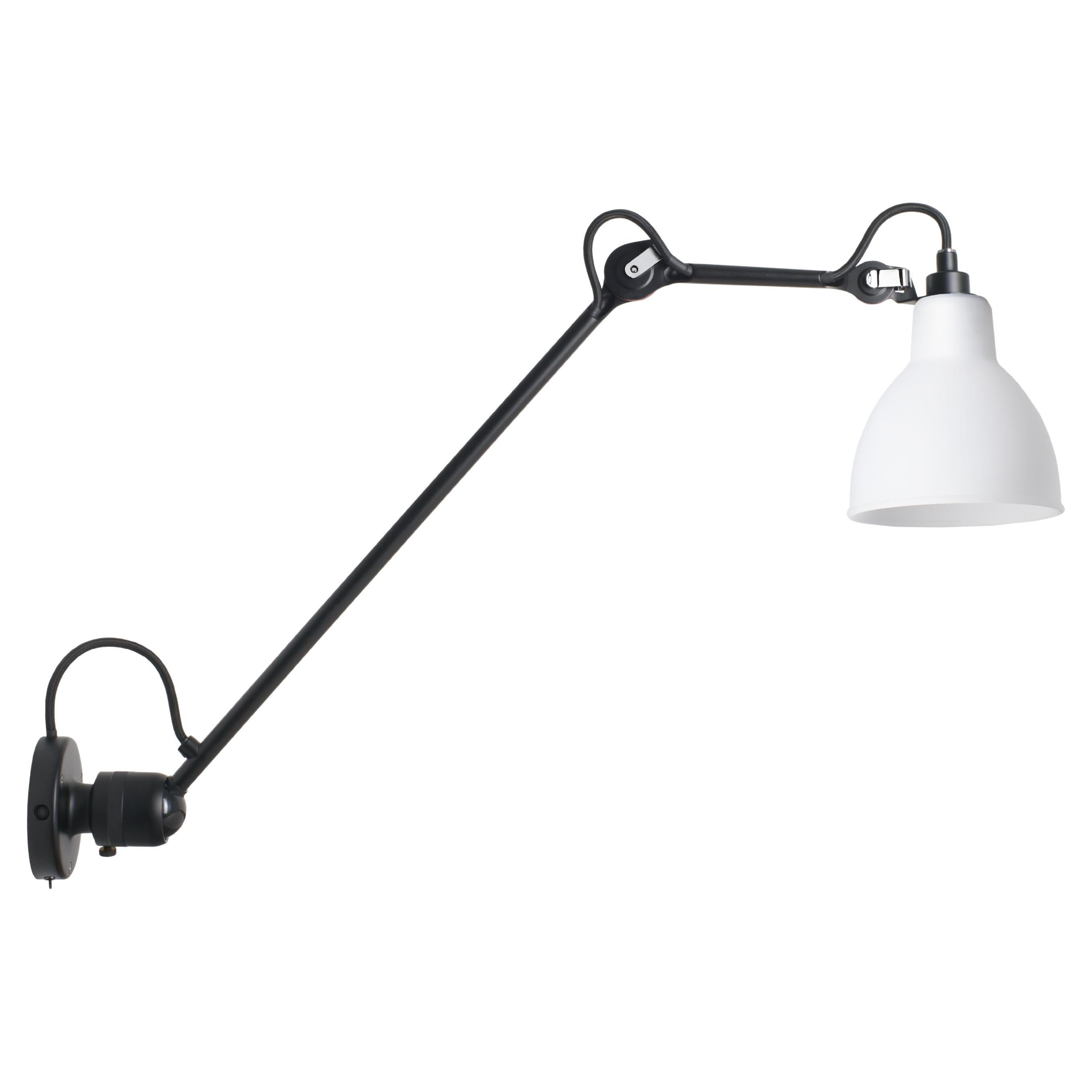 DCW Editions La Lampe Gras N°304 L40 SW Aplique Redondo con Pantalla de Policarbonato