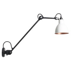 DCW Editions La Lampe Gras N°304 L40 SW Round Wall Lamp in White Copper Shade