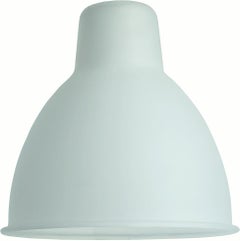DCW Editions La Lampe Gras N°317 Lampe à poser avec bras noir et abat-jour en verre dépoli