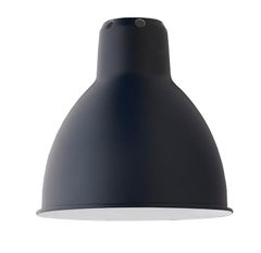 DCW Editions La Lampe Gras N°317 Lampada da tavolo con braccio nero e paralume blu