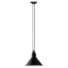 DCW Editions Les Acrobates N°322 Lámpara colgante cónica grande con pantalla negra