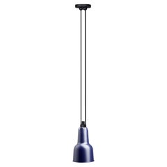 DCW Editions Les Acrobates N°322 Oculist Pendant Lamp in Blue Shade