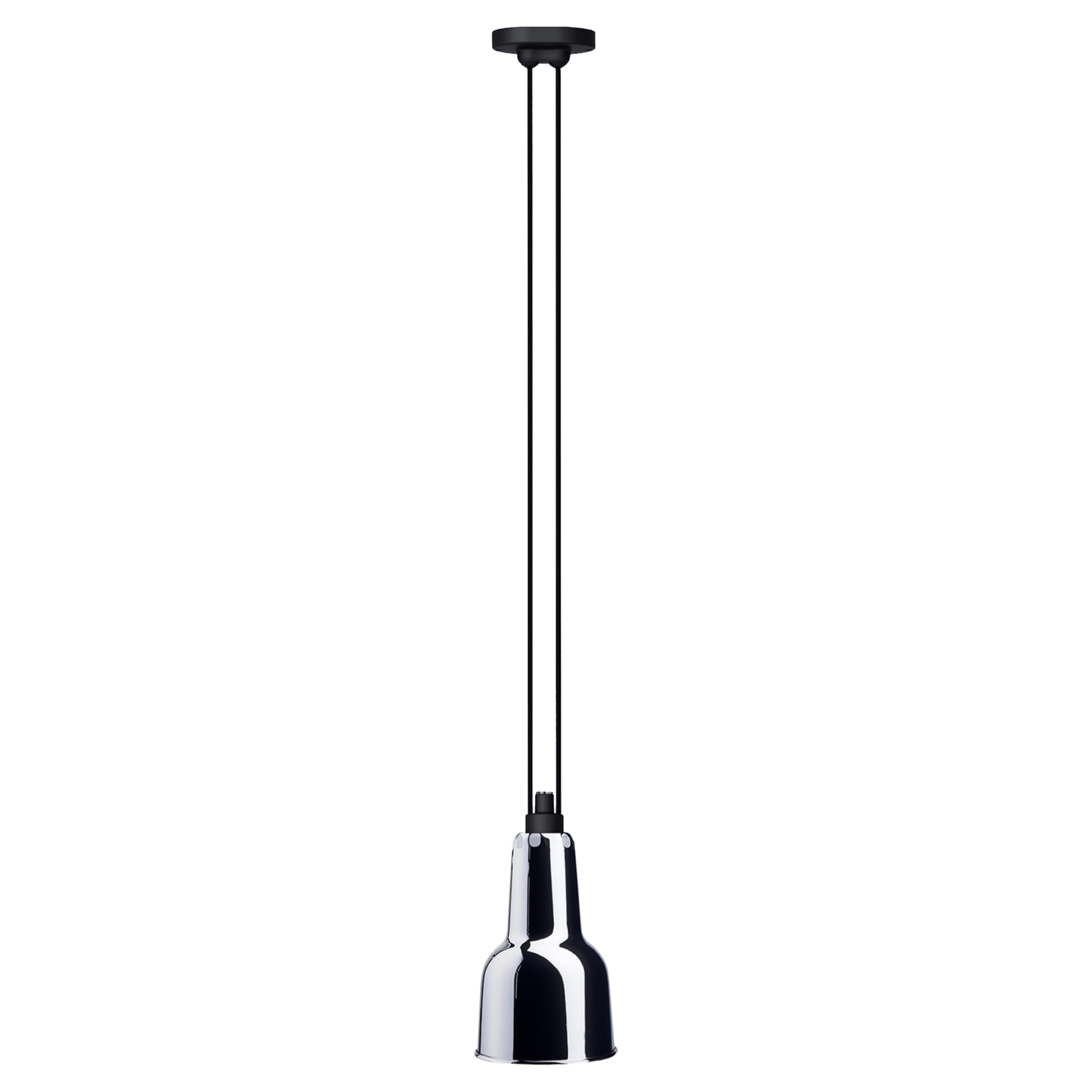 DCW Editions Les Acrobates N°322 Oculist Pendelleuchte in Chrom Schirm