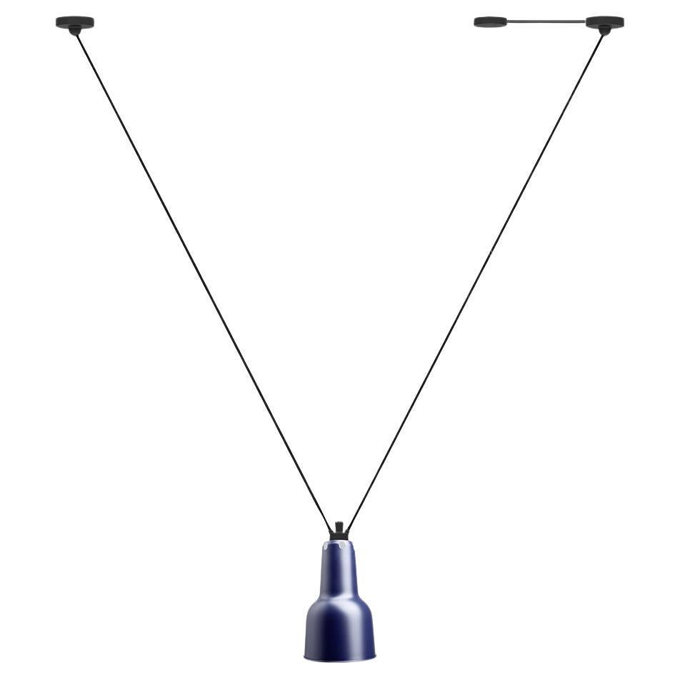 DCW Editions Les Acrobates N°323 AC1 AC2 Oculist Pendant Lamp in Blue Shade For Sale