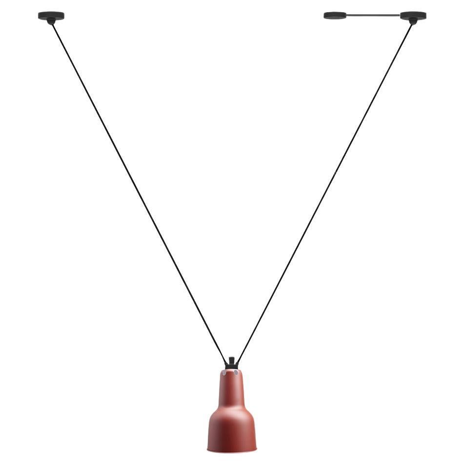 DCW Editions Les Acrobates N°323 AC1 AC2 Oculist Pendant Lamp in Red Shade For Sale