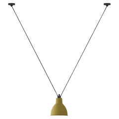 DCW Editions Les Acrobates N°323 Large Round Pendant Lamp in Yellow Shade