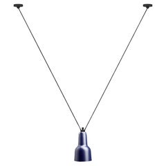 DCW Editions Les Acrobates N°323 Oculist Pendant Lamp in Blue Shade