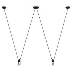 DCW Editions Les Acrobates N°324 Pendant Lamp in Black Arm and No Shade