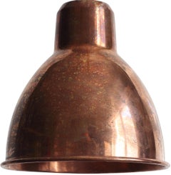 DCW Editions Les Acrobates Nº322 XL Round Pendant Lamp in Raw Copper Shade