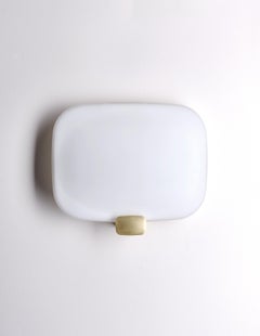 DCW Editions Light Me Tender horizontale Wandleuchte aus Goldglas und Aluminium