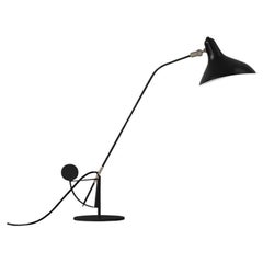 DCW Editions Lampe à poser Mantis BS3 en acier noir et aluminium