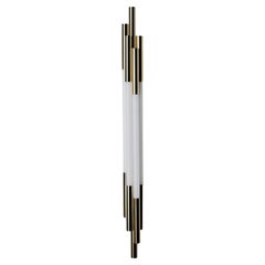 DCW Editions Org Wall Lamp 1050 in Aluminium and Glass by Sebastian Summa