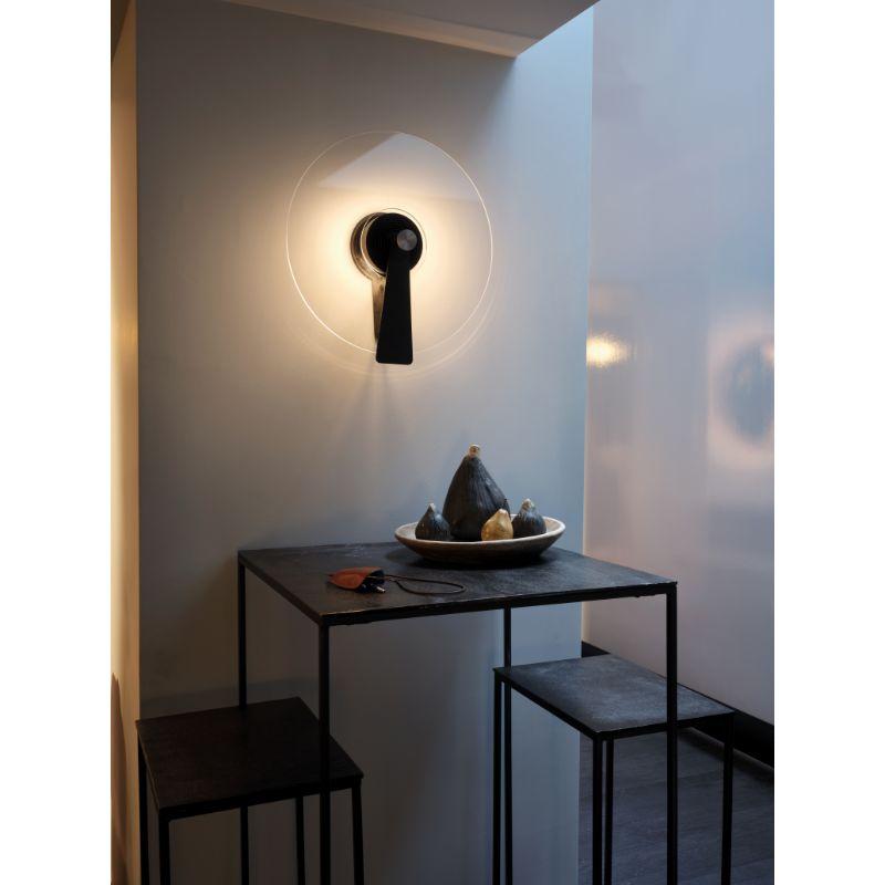 DCW Editions Pan Wall Lamp in Black Aluminium by Simon Schmitz For Sale 2