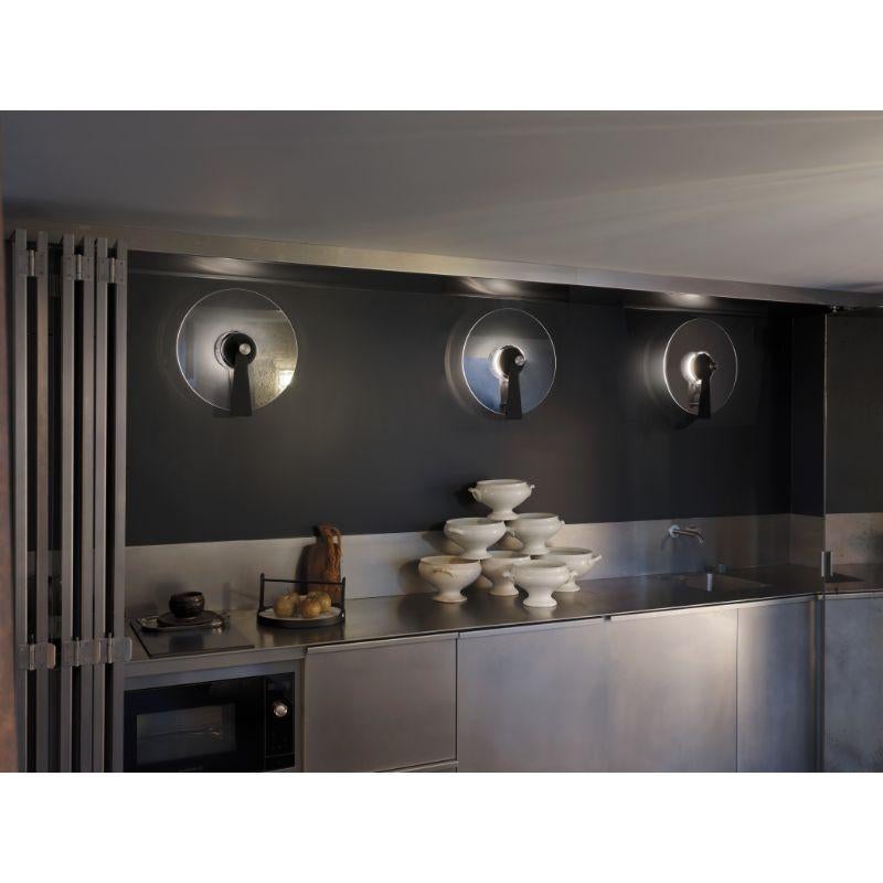 DCW Editions Pan Wall Lamp in Black Aluminium by Simon Schmitz For Sale 3