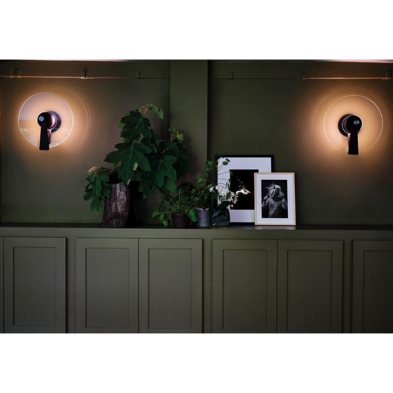 DCW Editions Pan Wall Lamp in Black Aluminium by Simon Schmitz For Sale 4