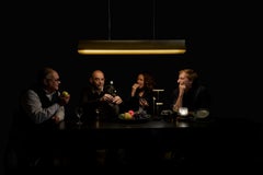 DCW Editions Respiro 900 Pendelleuchte aus eloxiertem Aluminium in Gold-Gold