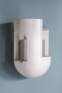 DCW Editions Soul Story 3 Wall Lamp in White Plaster by Charles Kalpakian