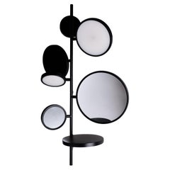 DCW Editions Tell Me Stories Mirror Light in Black by Giulia Liverani