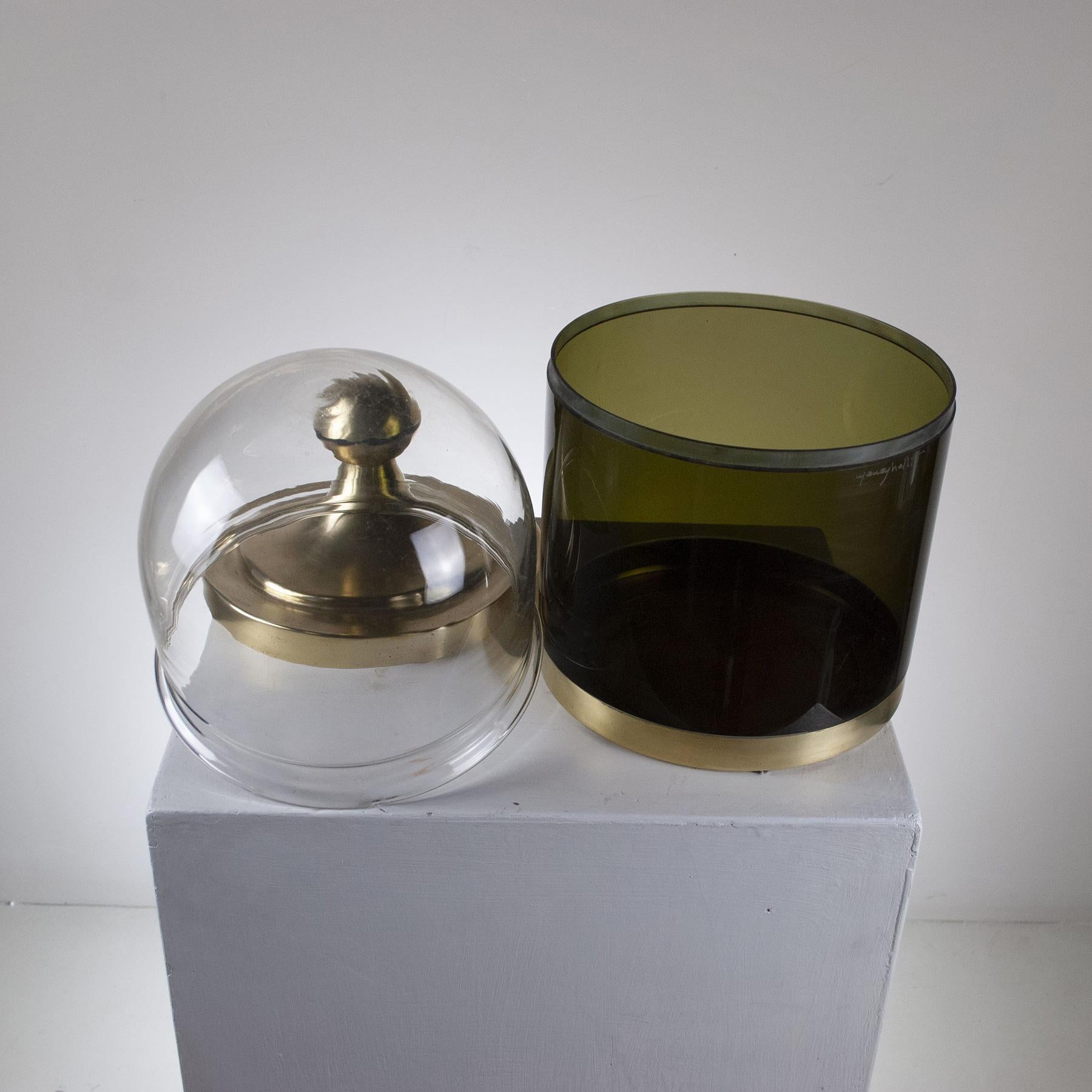 DDD Design Brass Ice Holder Mid 60's In Good Condition For Sale In bari, IT