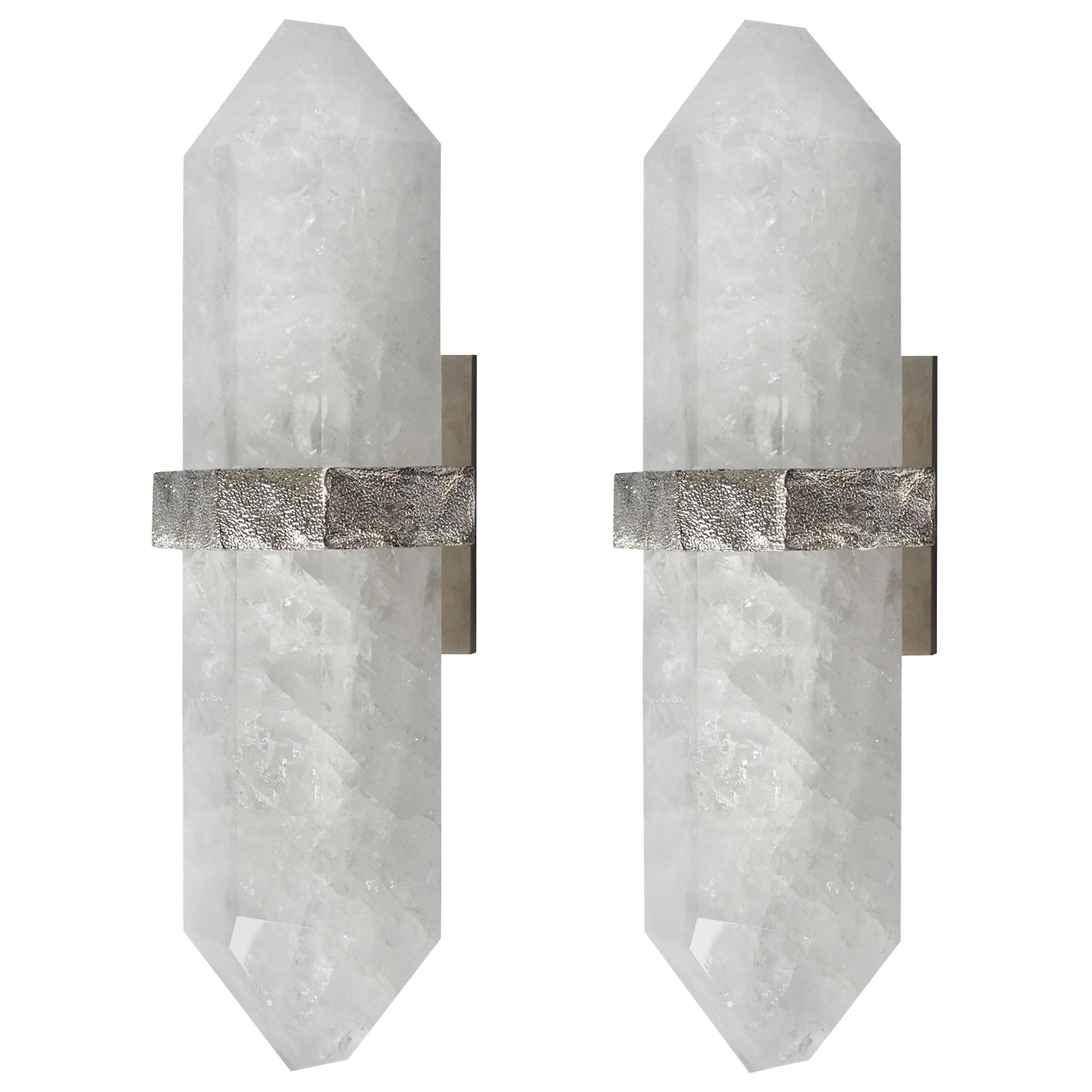 DDN Rock Crystal Sconces by Phoenix