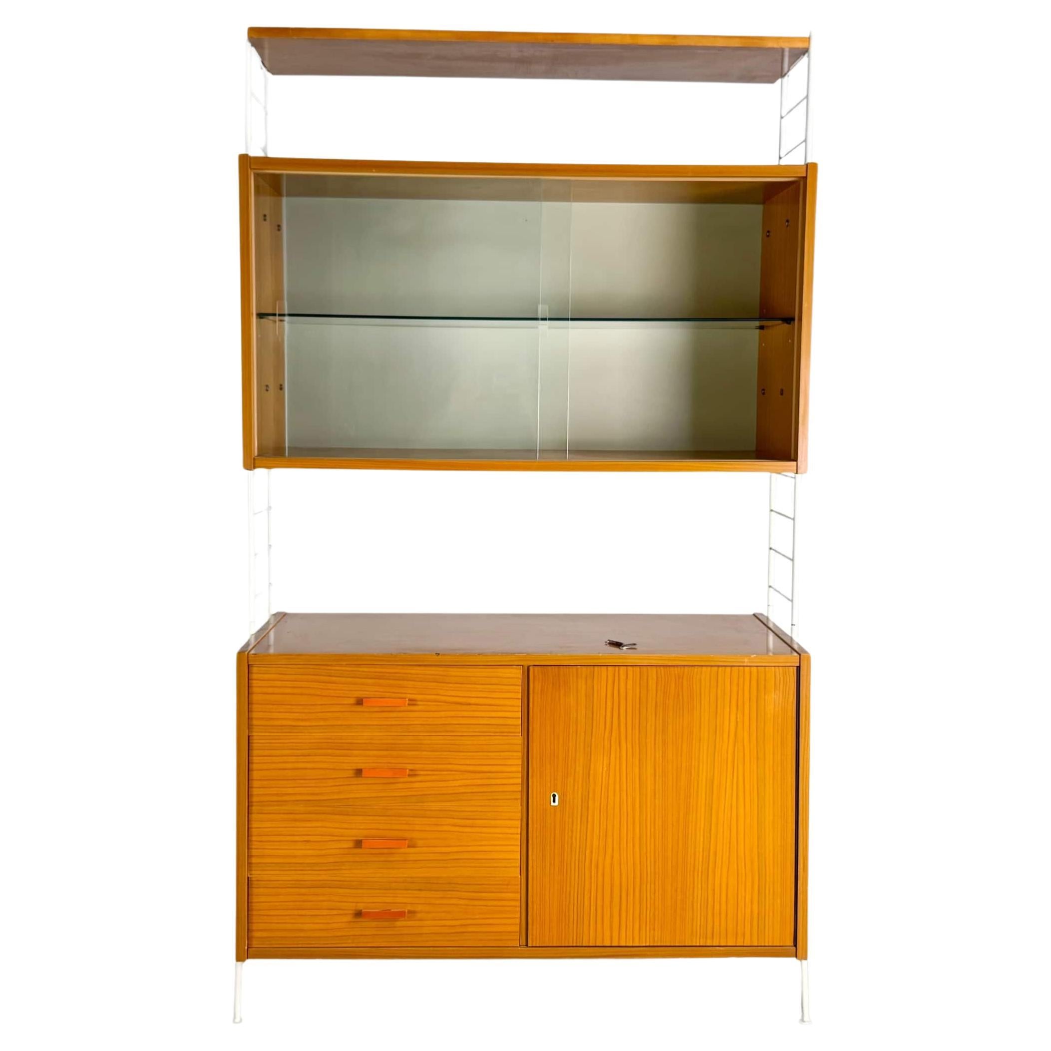DDR Leiterregal Sybille Vintage Wandregal Midcentury Stralsund II en vente