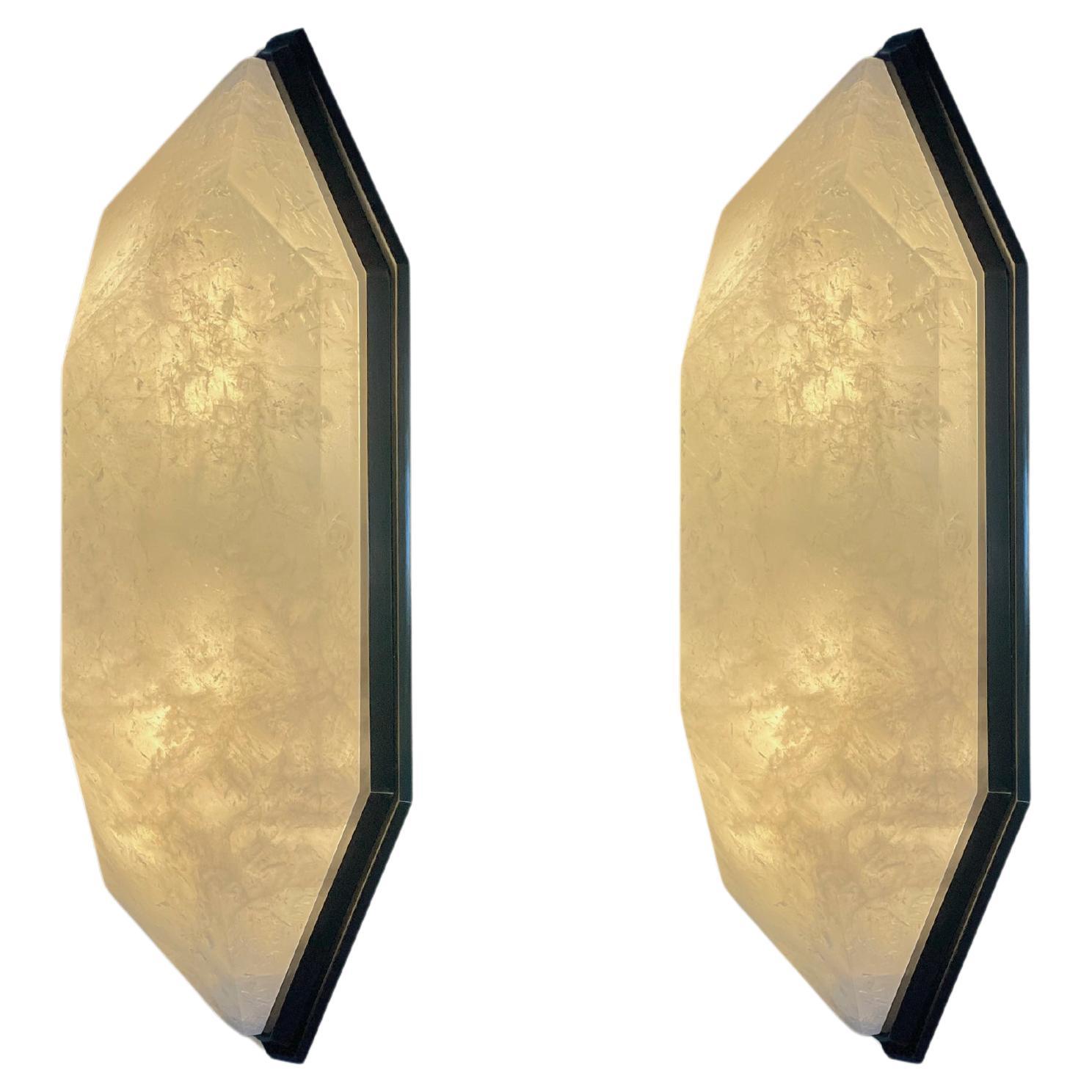 DDW18 Rock Crystal Sconces By Phoenix