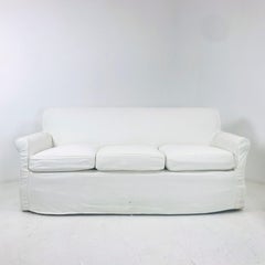 1960s Custom Slipcovered Sofa by DeAngelis for Billy Baldwin