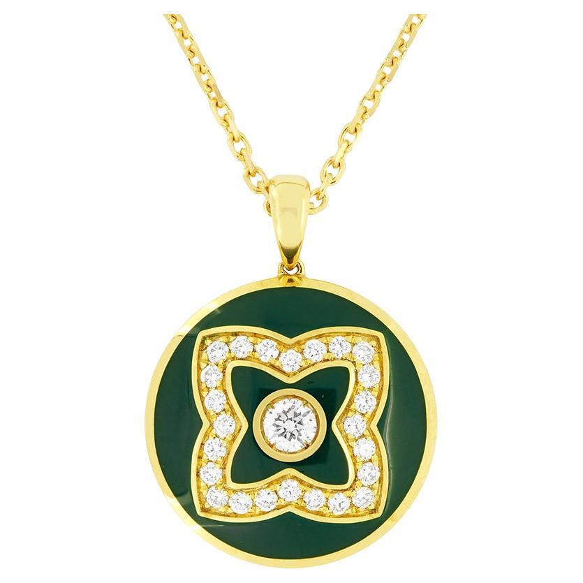 Collana "Loto Incantato" di De Beers con 0,21 carati di diamanti. in vendita