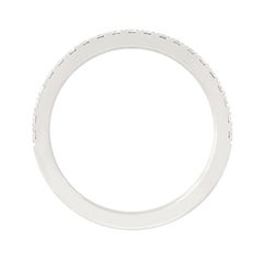 De Beers 0.23ct Diamond Half Eternity Band