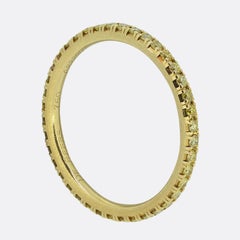 De Beers Aura, bague d'éternité taille J (49)