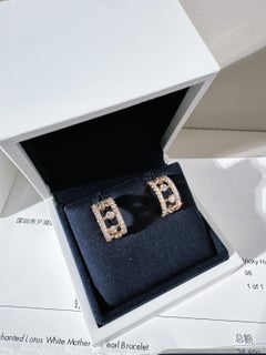 De Beers „Dewdrop“ – Diamant-Creolen aus 18 Karat Roségold