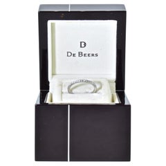 De Beers Diamant-Eternity-Ring aus 18 Karat Weißgold